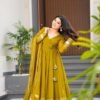 Mustard Color Gotta Work Palazzo Suit Set