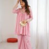 Blush Pink Designer Co-Ord Set