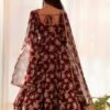 KB-271MAROON_2.jpg Elegant Multi Floral Print Fox Georgette Anarkali Suit Set