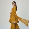 LG-M_2.jpg Mustard Shishmahal Cosmos Silk Palazzo Suit