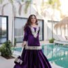 LW-9307_6.jpg Royal Purple Ice Velvet Suit Set