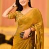 Luxurious Two-Tone Fendy Chiffon Saree