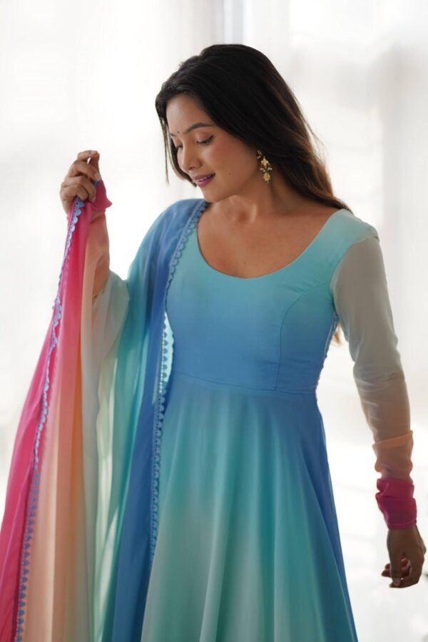 Experience the Magic of Alia Bhatt's Style with our Ready-to-Wear Anarkali