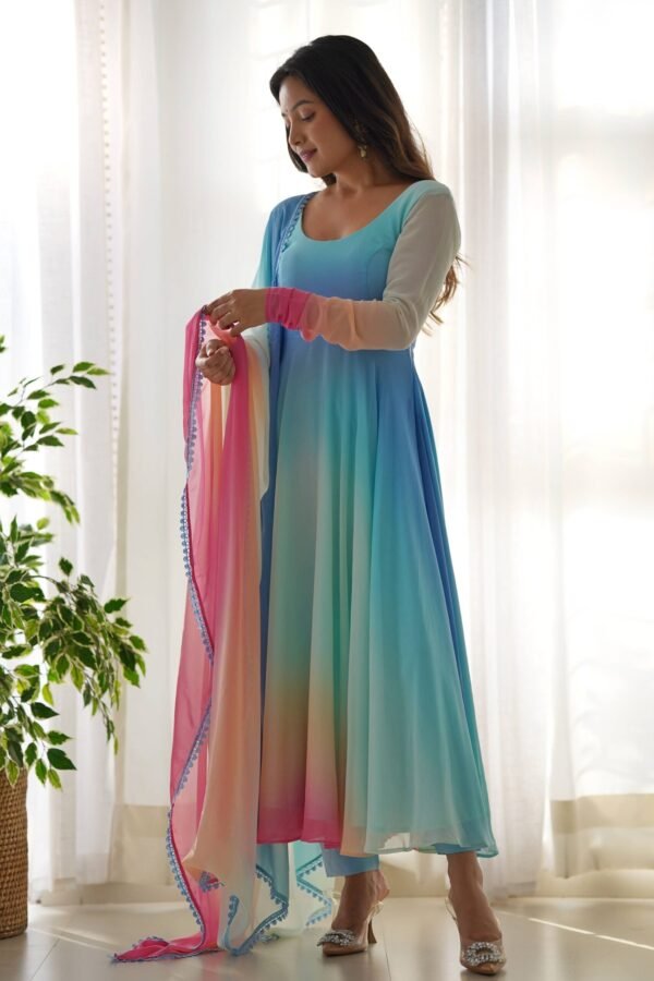 Experience the Magic of Alia Bhatt's Style with our Ready-to-Wear Anarkali