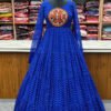 NKB-43_1.jpg Blue Laheriya Print Traditional Gown