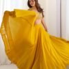 NKB-50YELLOW_3.jpg Yellow Color Fully Flared Lehenga Choli with Intricate Embroidery