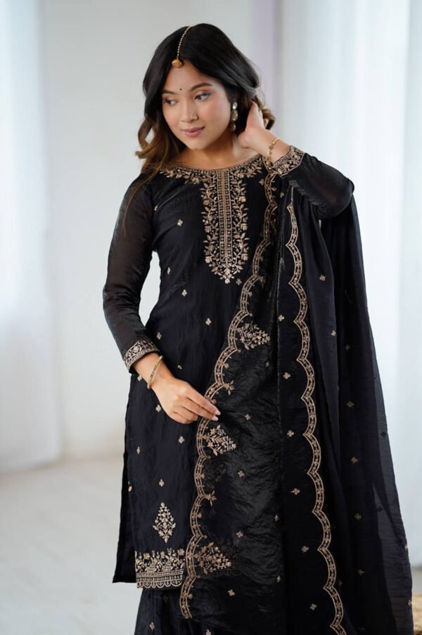 NKB-59_3.jpg Black Kediya Style Sharara Suit