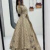 Pc-528_3.jpg Cream Color Crop Top Lehenga with Embroidered Shrug
