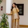 RR-42GOLD_6.jpg Banarasi Viscose Co-Ord Set – Elegant Ethnic Fusion