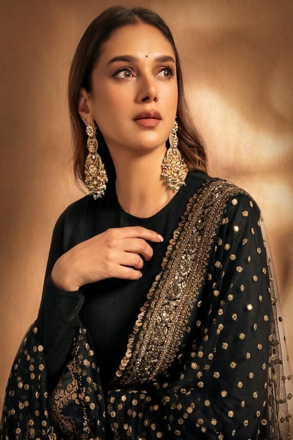 S3D-162BLACK_2.jpg Aditi Rao Inspired Georgette Anarkali Suit