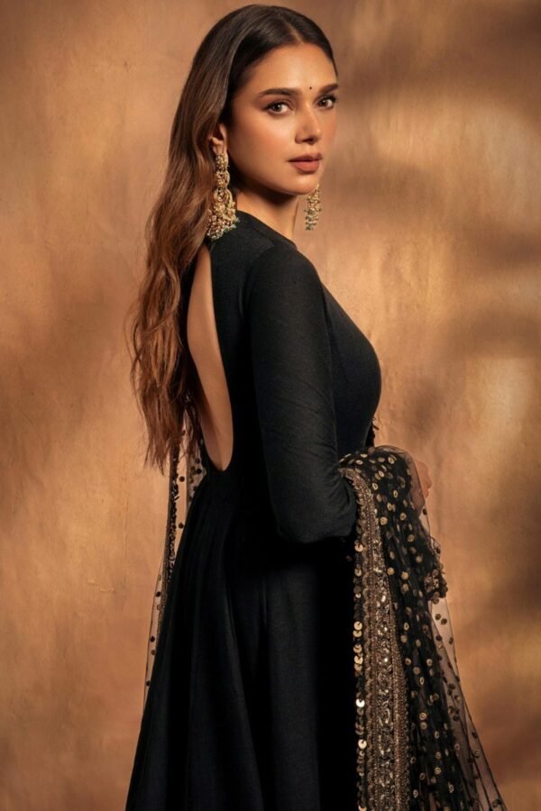 S3D-162BLACK_4.jpg Aditi Rao Inspired Georgette Anarkali Suit