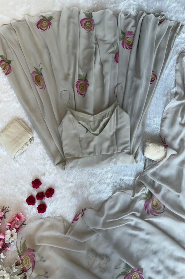 SCnx1193_2.jpg Dusty Brown Faux Georgette Handpainted Anarkali Suit