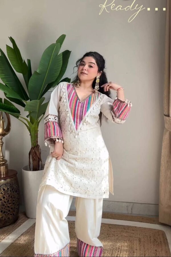 SR-1683_1.jpg White Pearl Co-Ord Set