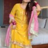 STD-6062_3.jpg Neha Bhandari Sunshine Yellow Sharara Set