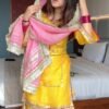 STD-6062_4.jpg Neha Bhandari Sunshine Yellow Sharara Set
