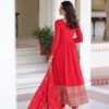 Wedding Special Red Anarkali Gown Set