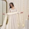 panjwaniwhite_3.jpg Gorgeous Apsara White Anarkali Suit Set